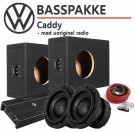 Dobbel basspakke for VW Caddy 2004-2020 (uorginal spiller) thumbnail