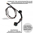 Basspakke komplett for VW T5/T6 med orginal spiller og 3-seter thumbnail