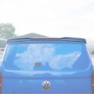 Baklukespoiler VW T7 / Ford Transit Custom 2024+ PU plastikk hel bakluke thumbnail