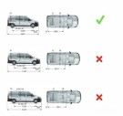 Takrails sort MB W639/W447 kort type A1/L1 thumbnail