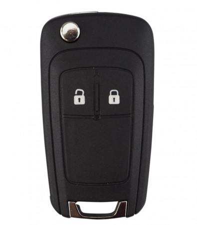 Nøkkelskall Opel 2 knapper ( Insignia, Astra, Mokka, m.fl )