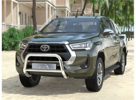 Lyktebøyle Hilux 2021+ 60mm/42mm Blank m/tverrbjelke