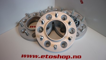 4stk Spacere 21mm TÜV Ford Ranger fra 2012- og VW Amarok fra 2023-