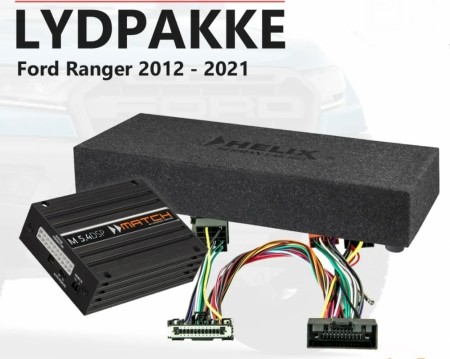Ford Ranger 2012-2021 Plug & Play Match lydoppgraderingspakke 10
