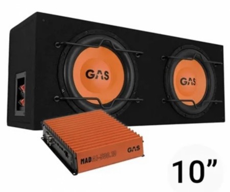 GAS MAD 2x10 basspakke