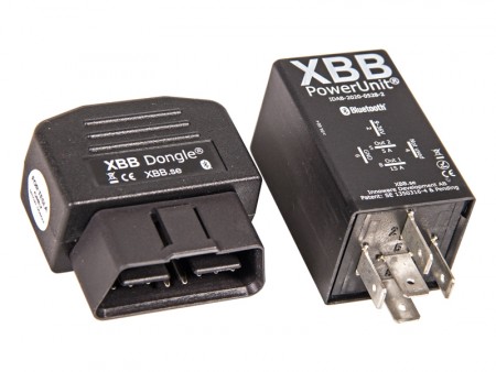 TESLA XBB-Dongle ink. XBB-PowerUnit Ekstralysstyring