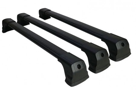 Takstativ Støyfri Svart T-spor 20mm VW Transporter Caravelle Multivan 3 deler T5 & T6