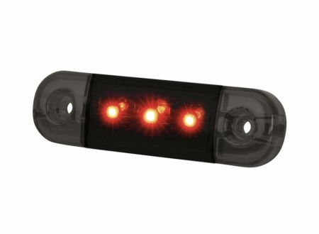 Markeringslys LED Dark Knight Rød 3LED