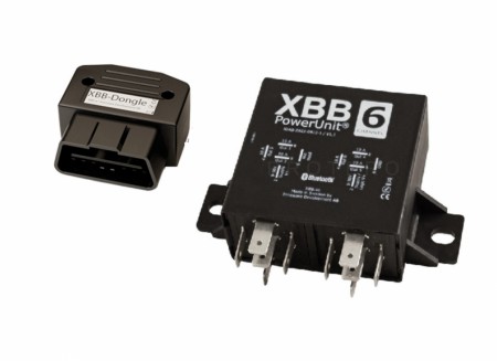 XBB Dongle & powerunit 6kanals relé