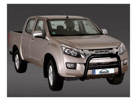 Frontbøyle 76mm / 51mm Sort Isuzu D-MAX 2012 - 2019