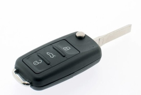 Nøkkelskall Volkswagen 3 knapper