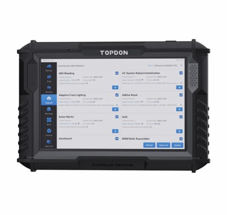 Topdon Phoenix Remote Proff diagnose og remotesystem