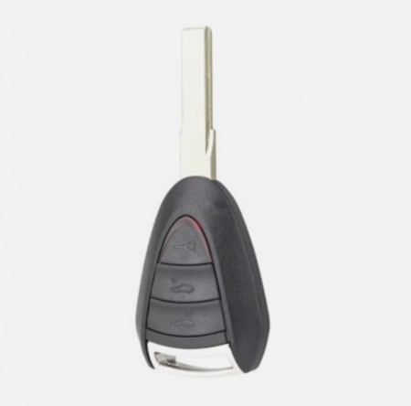 Porsche nøkkelskall 3 knapper